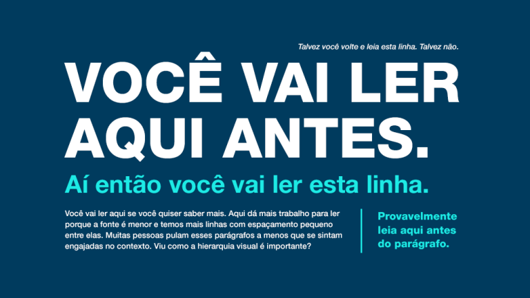 Hierarquia visual: como guiar o olhar do leitor com propósito